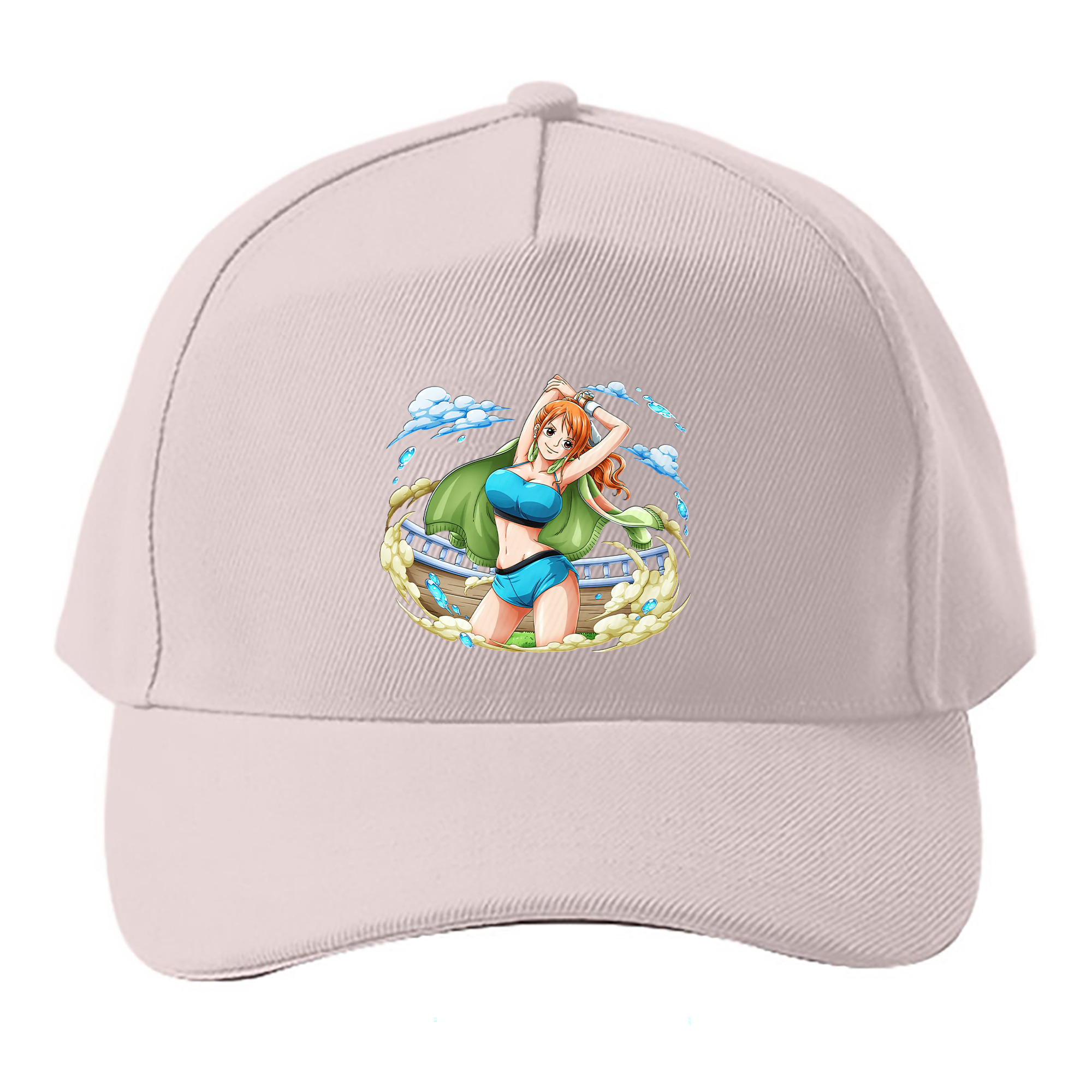 （画像用） ワンピース ナミ ONE PIECE Nami ベースボールキャップ 綿100％ 男女兼用 帽子 スポーツ